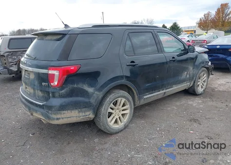 2018 Ford Explorer Xlt из США, поврежденный, VIN 1FM5K8D84JGB28485